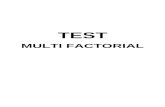 TEST Multifactorial