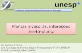Planta invasoras_Interações inseto-planta