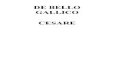 Cesare - De Bello Gallico