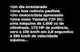 Terrível acidente com uma Yamaha R1