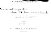 CORTOT, ALFRED - Grundbegriffe Der Klaviertechnik (Pincipios Basicos de La Tecnica Pianistica)