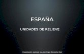 Unidades Relieve  Espan¦âa