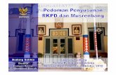 Pedoman Penyusunan RKPD dan Musrenbang