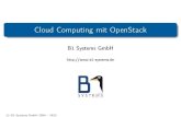 Cloud Computing mit OpenStack