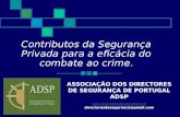 Adsp I SemináRio De SegurançA Interna