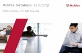 McAfee Database Security