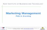 6.Marketing management - Part 6 - Branding