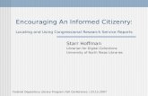 Encouraging an Informed Citizenry (Part 1)