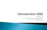 Introduction ns2