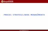 Strategijski i operativni menadžment - Proces