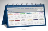 Calendar 2012  Psihodesign