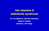 Vitamine D deficientie