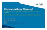 Commercializing Cleantech