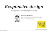 Introducción a responsive design. Cómo adaptar tu web a móviles y tablets