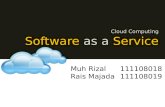 Cloud Computing: Software as a service