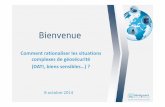 Comment rationaliser les situations complexes de géosécurité (DATI, biens sensibles...) ? - Conférence Salon Préventica Nantes - Oct 2014