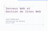Serveur Web (1)
