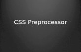 Pre-procesadores CSS. SASS
