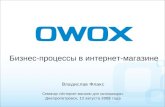 Owox бизнес процессы в интернет магазине
