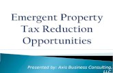 Tax Reduction Slideshow