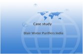 Case study blair water purifiers india
