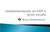 Implementando un ERP a gran escala en Texas Instruments
