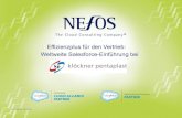 Nefos - Effizienzplus für den Vertrieb: Weltweite Salesforce-Einführung bei Klöckner Pentaplast