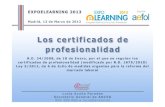"Certificados de Profesionalidad y Contratos en Formación"