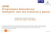 Propuestas ganadoras - Competir con los mejores y ganar - EOA Spain