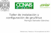 Instalación y configuración de gnu/linux