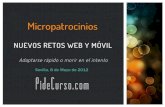 Dossier de Micropatrocinios de Nuevos Retos Sevilla