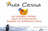 Aula Cesga, un campus virtual basado en Software Libre