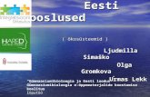 Eesti elukooslused II osa