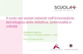 Il ruolo dei social network nell’innovazione tecnologica della didattica: la presentazione di Stefania Manca