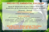 Presentación Proyecto Ambiental Escolar. PRAE