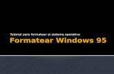 Formatear windows 95
