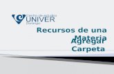 Agregar carpeta UNIVER Durango