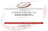 COMPETENCIAS TIC DOCENTES