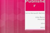 Publisher - Carina banquett