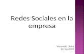 Redes Sociales en la Empresa V0.2