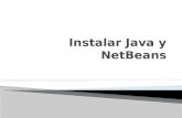 Instalacion de java y NetBeans