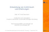 Entwicklung von ILIAS touchund Erfahrungen