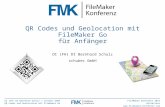 FMK2014 QR Codes und Geolocation / Google Maps mit FileMaker