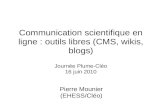 Communication scientifique en ligne : outils, analyses, pratiques