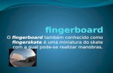 Fingerboard na escola