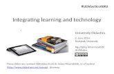 Integrating learning and technology