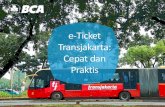 e-Ticket TransJakarta : Cepat dan Praktis
