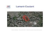Projet Lamant-Coutant Ivry - novembre 2013