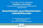 Markku Karjalainen 2.10.2012: Suomalaisen puurakentamisen mahdollisuudet