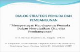 Dialog strategis peran pemuda [seminar kepemudaan hmi]